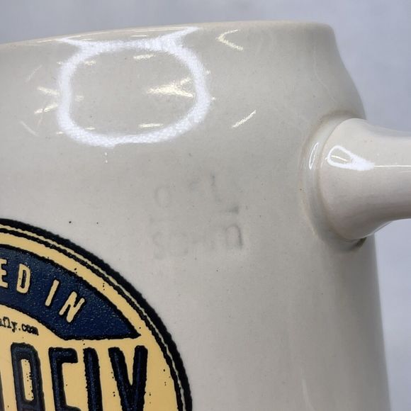 Schlafly Beer Stoneware Mug St. Louis MO Brewery 0.5L Sohm Large Nice! - Picture 7 of 8